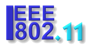 [IEEE 802.11 Logo] 